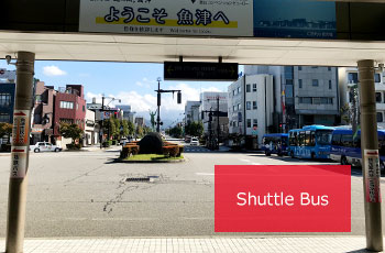 Shuttle Bus Stops